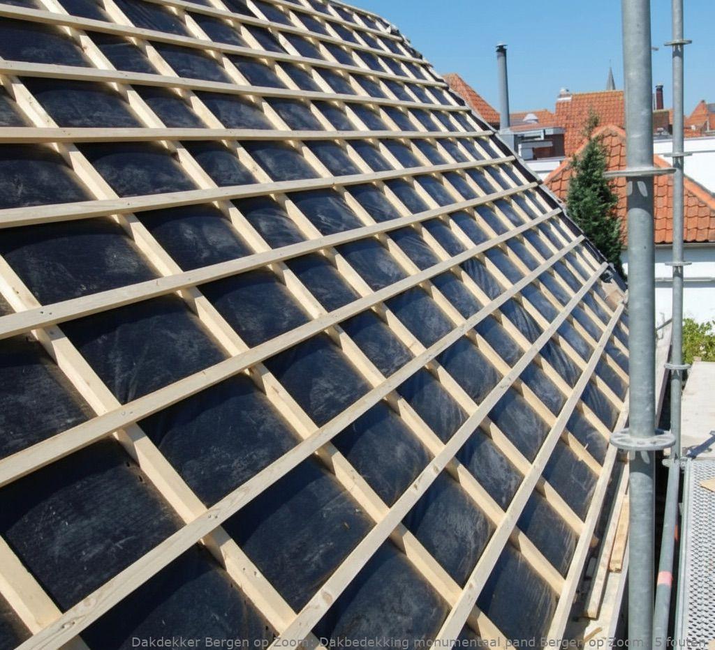Dakbedekking Monumentaal Pand Bergen Op Zoom