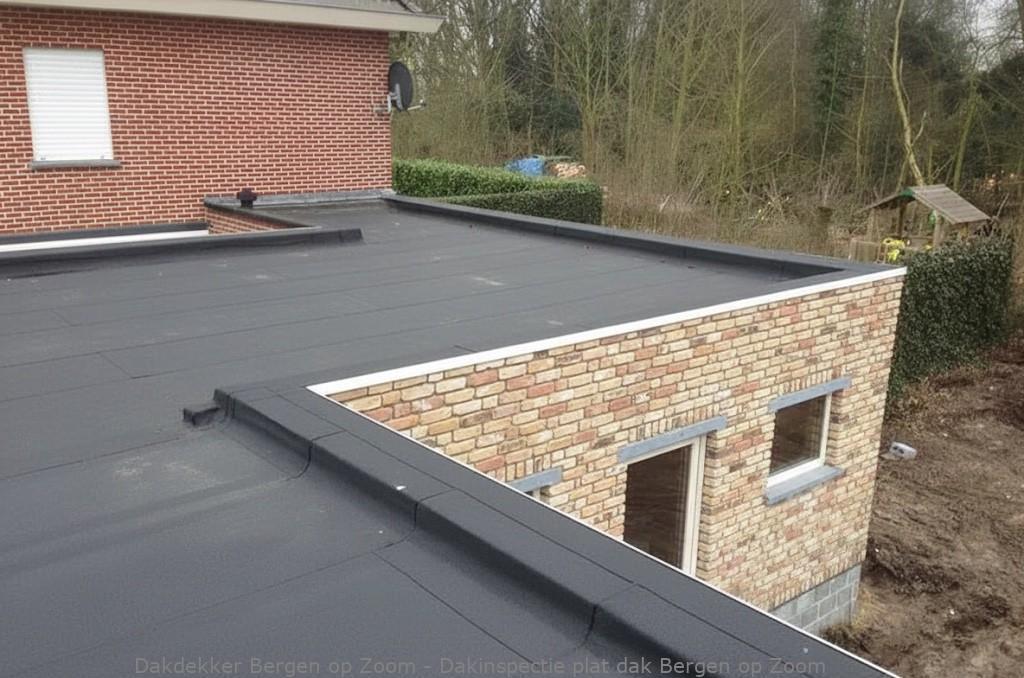 Dakinspectie Plat Dak Bergen Op Zoom