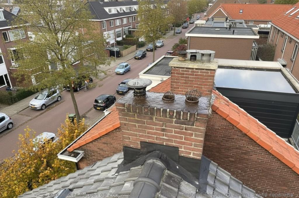 Lekkage Aan De Schoorsteen Bergen Op Zoom
